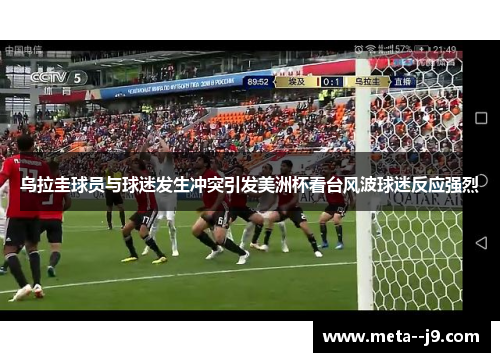 乌拉圭球员与球迷发生冲突引发美洲杯看台风波球迷反应强烈